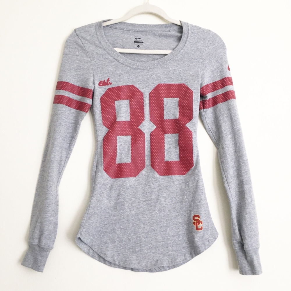 Nike | Gray Long Sleeve South Carolina Football